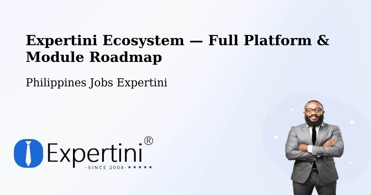 Expertini Ecosystem — Full Platform & Module Roadmap – Basay