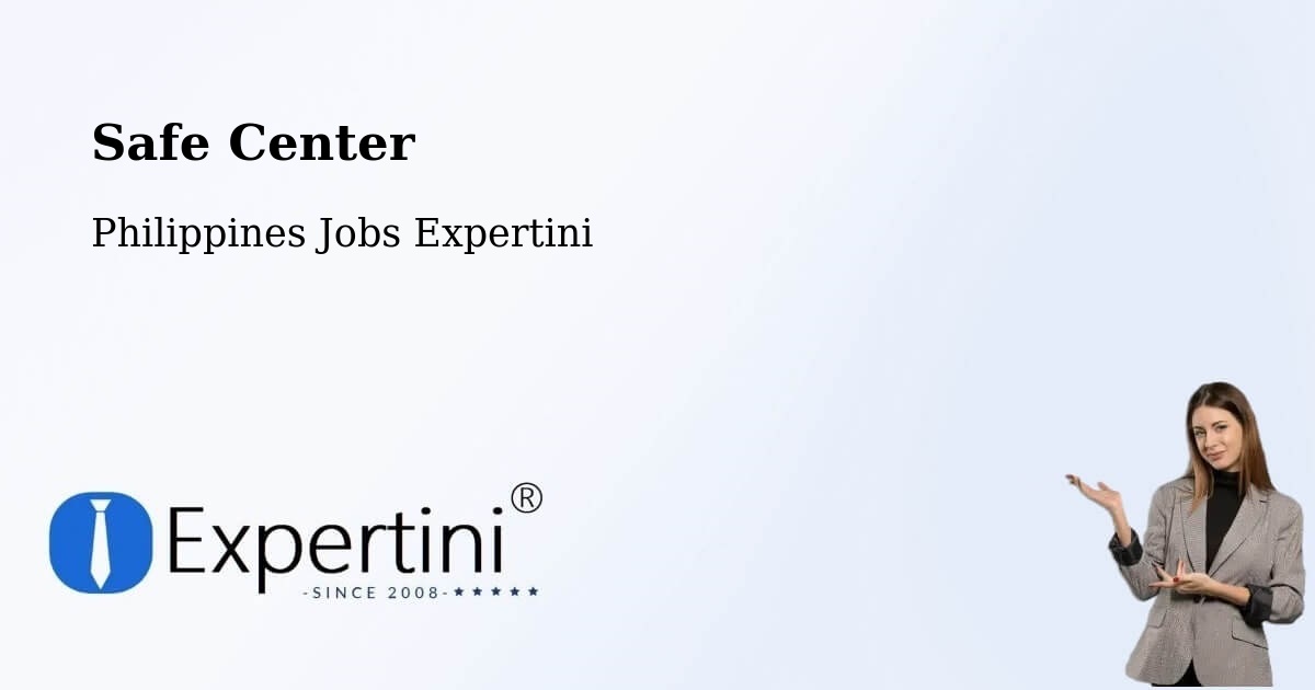 Safety Center – Basay - Philippines Jobs Expertini